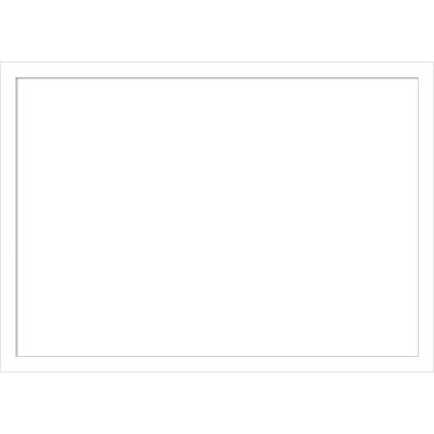 Amanti Art Svelte Clay Grey Framed Dry Erase Magnetic Board