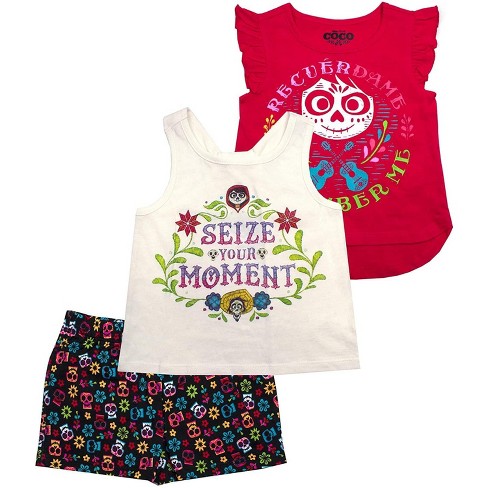 Disney Minnie Mouse Toddler Girls Tank Top And Dolphin Active