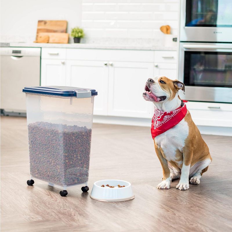 IRIS Airtight Pet Food Storage Containers, 3 of 8