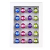 Craftoutlet.Com 1.25 In Snowmen And Santa Ornament Set Mini Glass Ornament Set Tree Ornament Sets - 2 of 3
