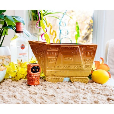 Star Wars Sandcrawler Tiki Punch Bowl Set with Jawa Muglet