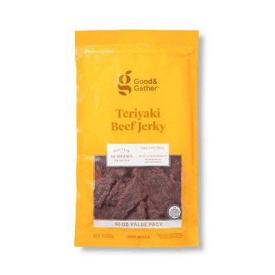 Teriyaki Beef Jerky - 10oz - Good & Gather™