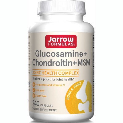 Jarrow Formulas, Inc. Glucosamine + Chondroitin + Msm 240 Caps.