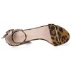Allegra K Women's High Heels Ankle Strap Chunky Sandals - 2 of 3