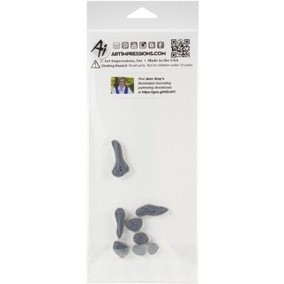 Art Impressions Bible Journaling Watercolor Rubber Stamps-Bible Flower