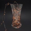 LumaBase Battery-Operated LED Fairy String Lights, Orange - Set of 2 - 4 of 4