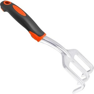 attop Small Garden Claw Tool Garden Hand Rake with Ergonomic Handle - 1 of 4