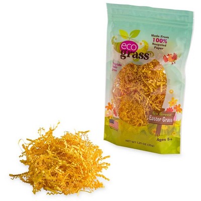 eco grassª Easter Grass: Yellow, set of 6