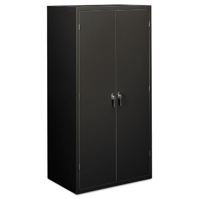 HON Assembled Storage Cabinet 36w x 24-1/4d x 71-3/4h Charcoal SC2472S