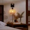 7.87 in. 1-Light Bamboo Wall Sconce - 3 of 4