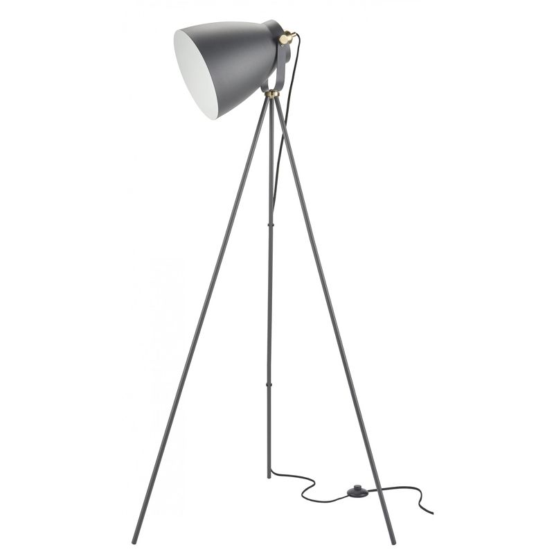 57" Industrial Adjustable Tripod Spotlight Floor Lamp - Nourison, 1 of 10