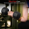 110LB Set (25+30LB) x2 Pairs PVC Hex Dumbbell Weight Set, Multiple Sizes Exercise & fitness and muscle toning Dumbbells - 3 of 4
