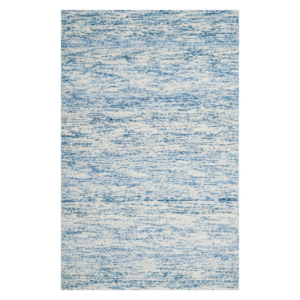 5'x8' Spacedye Design Loomed Area Rug Blue - Safavieh