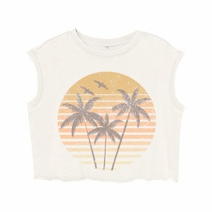 Girl Tiny Whales Boxy Muscle T-Shirt - TINY WHALES - 1 of 1
