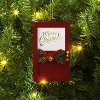 Christmas Wood Door "Merry Christmas" Ornament Red - Wondershop™ - 2 of 3