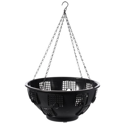 Gardenised Durable Plastic Lace Ultimate Hanging Baskets Tomato, Flower, and Herb Outdoor Flower Planter