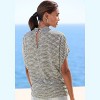 Women's Print High Neck Blouse Shirt - LASCANA - 3 of 4