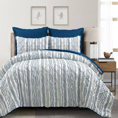 Lush Décor 5pc Ravello Pintuck Comforter Set : Target