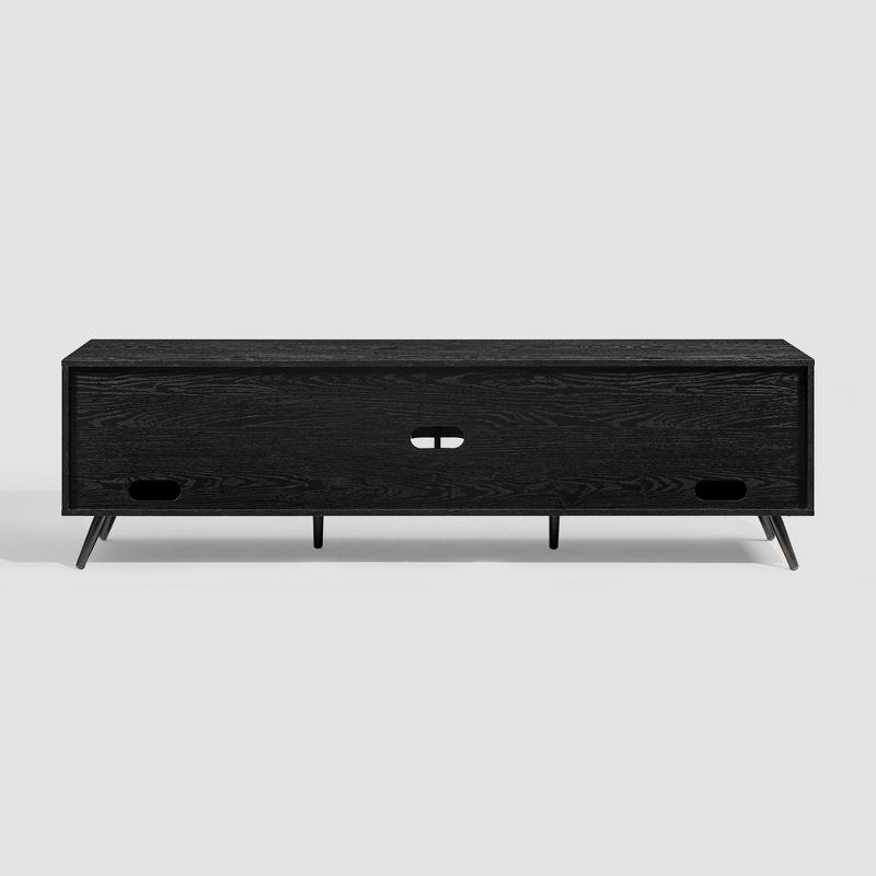 Mid-Century Modern Wide Storage TV Stand for TVs up to 80" - Saracina Home, 6 of 14