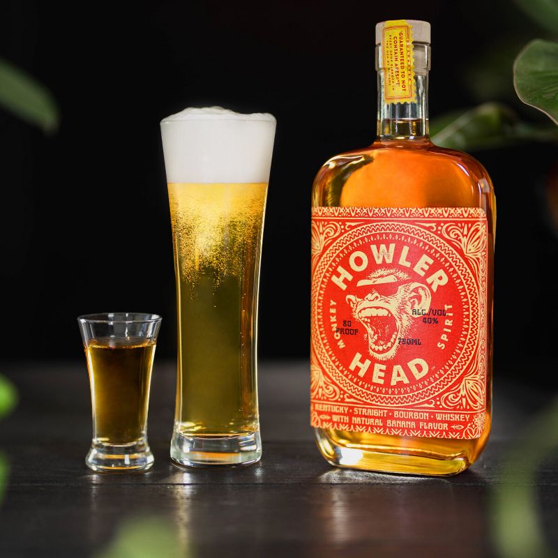 Howler Head Banana Flavored Bourbon Whiskey - 750ml Bottle, 5 of 6