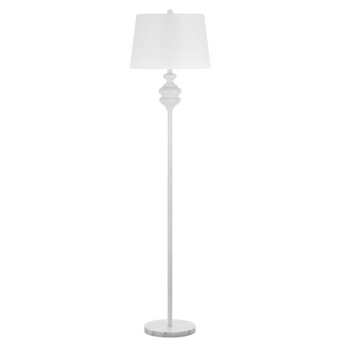67.5" Torc Floor Lamp White (Includes CFL Light Bulb) - Safavieh - image 1 of 3