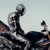 VEVOR Motorcycle Helmet, 24.0-24.4 in,Unmasked, Smart Street ABS & High Density Helmet with Bluetooth Slot & Interchangeable Lens, Black - 2 of 4