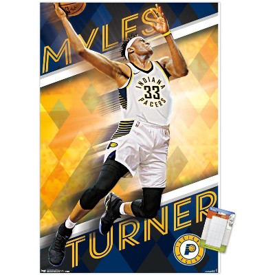 Trends International NBA Indiana Pacers - Myles Turner 17 Unframed Wall Poster Prints