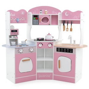 Infans Corner Kitchen Playset w/ Coffee Machine Oven Microwave Washing Machine - 1 of 4