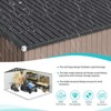 Aoxun 6x4 FT Metal Storage Shed Lockable Outdoor Tool & Bike Shed with Sloped Roof for Backyard, Patio, Poolside (Brown) - 4 of 4
