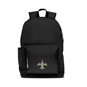 NFL New Orleans Saints Campus Laptop Backpack - Black - 1 of 1