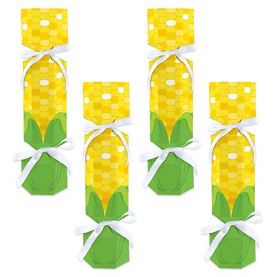 Big Dot of Happiness It's Corn - No Snap Fall Harvest Party Table Favors - DIY Cracker Boxes - Set of 12