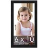 PosterPalooza | Photo Size Simple Black Picture Frame - UV Acrylic, Foam Board Backing, Hanging Hardware - 2 of 4
