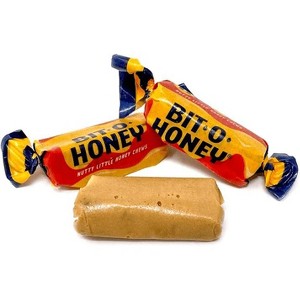 Bit-O-Honey – Individually Wrapped Nutty Little Honey Taffy Chews – Available in 1, 2, 3 & 5 lb Bags - 1 of 4
