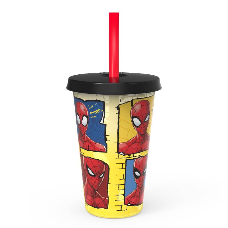 Spider-Man 16.5oz 4pk Plastic Color Change Tumblers - Zak Designs, 3 of 14