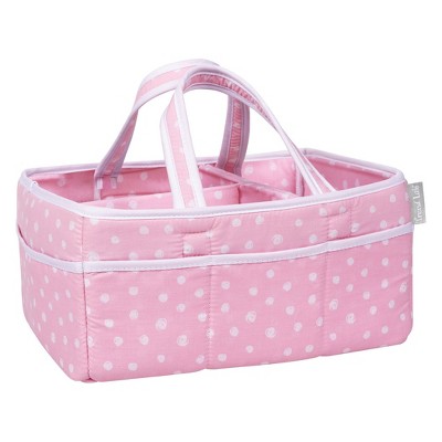 Trend Lab Storage Caddy - Pink Dot