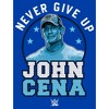 Men's WWE John Cena Never Give Up Blue Logo T-Shirt - 2 of 4
