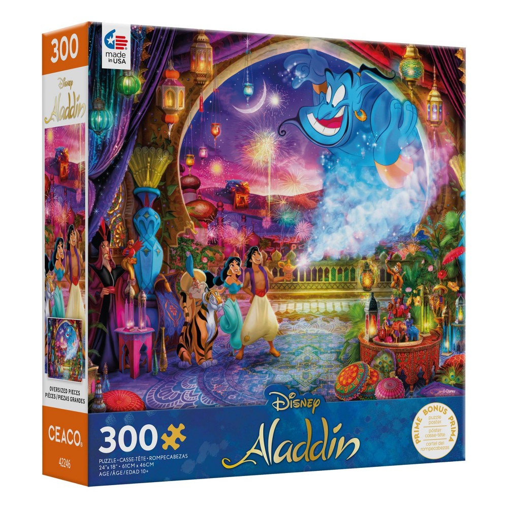 Ceaco - Disney - Aladdin - 300 Piece Interlocking Jigsaw Puzzle