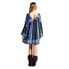 Women's Patch Print Baby Doll Dress - Velzera - 4 of 4