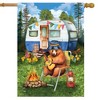 Briarwood Lane Summer House Flag 40x28 For Outdoor Camping Bear For Summer House Flag - 2 of 4