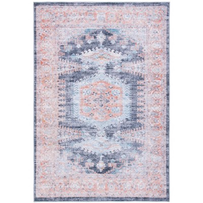 Serapi SEP382 Power Loomed Indoor Machine Washable Skid-Resistant Rugs - Safavieh