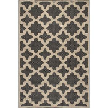 nuLOOM Shiloh Geometric Star Indoor and Outdoor Area Rug