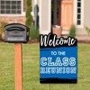 Big Dot of Happiness Reunited Blue - Party Decorations - Royal Blue School Class Reunion Party Welcome Yard Sign - 2 of 4