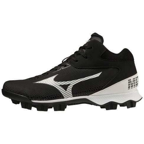 Mizuno Mizuno Lightrevo Tpu Men's Molded Mid Baseball Cleat Mens Size 7 In Black-white (9000) : Target