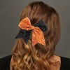Unique Bargains Women's Halloween Sequin Bow Hair Elastics 1 Pc - 2 of 4
