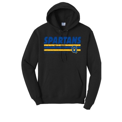 Adult Queensbury High School Spartans Name & Graphic Classic
