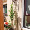 Lirago 86.7"H * 19.7"W * 1"D,4 Pack Metal Garden Trellis Rustproof Climbing Plant Support for Outdoor Flowers, Vines, Vegetables Black Powder-Coated - 3 of 4
