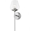 Livex Lighting Willow 1 - Light Vanity in  Polished Chrome - 3 of 4