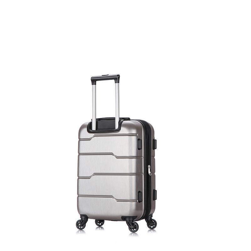 DUKAP Rodez Lightweight Hardside Large Checked Spinner Suitcase, 6 of 13
