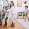 ECR4Kids Bentwood Stackable Stools, 6-Piece - 4 of 4