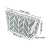 Unique Bargains Women's Durable Small Cosmetic Bag Gray 1 Pc - image 2 of 3